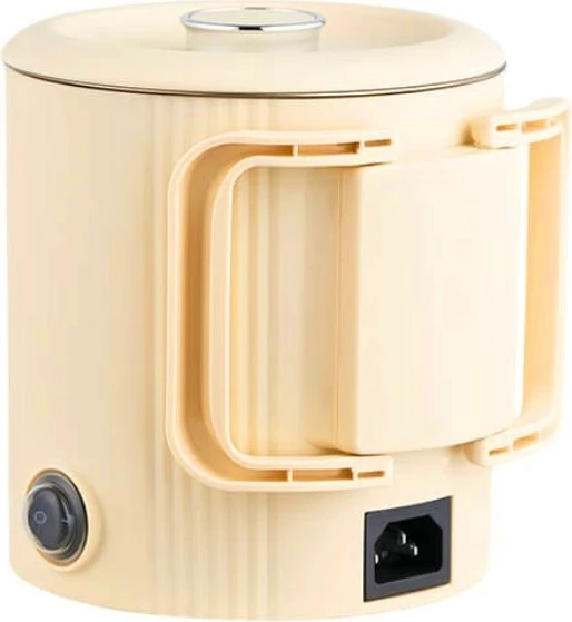 Çajnik elektrik / tenxhere kampingu, Feel-Maestro MR-009, 0.8L 600W, 110/230V, bezhë