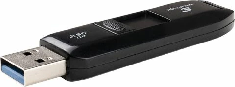 USB memorje Patriot Xporter 3 256GB USB 3.2 Gen 1 80MB/s e zezë
