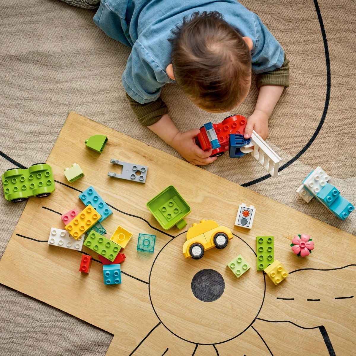 Set konstruktues LEGO DUPLO 10474 Creative Vehicles, 42 pjesë, 18m+