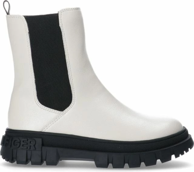 Çizme për femra Tommy Hilfiger, të bardha