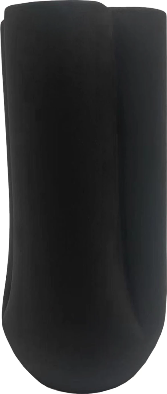 Dekor tavoline qeramike, ngjyrë e zezë mat, FH4612.02, Φ14x29H cm