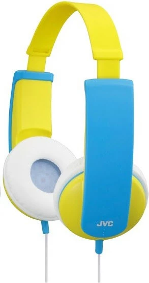 Kufje për fëmijë JVC HA-KD5-Y, me kabllo, verdhë