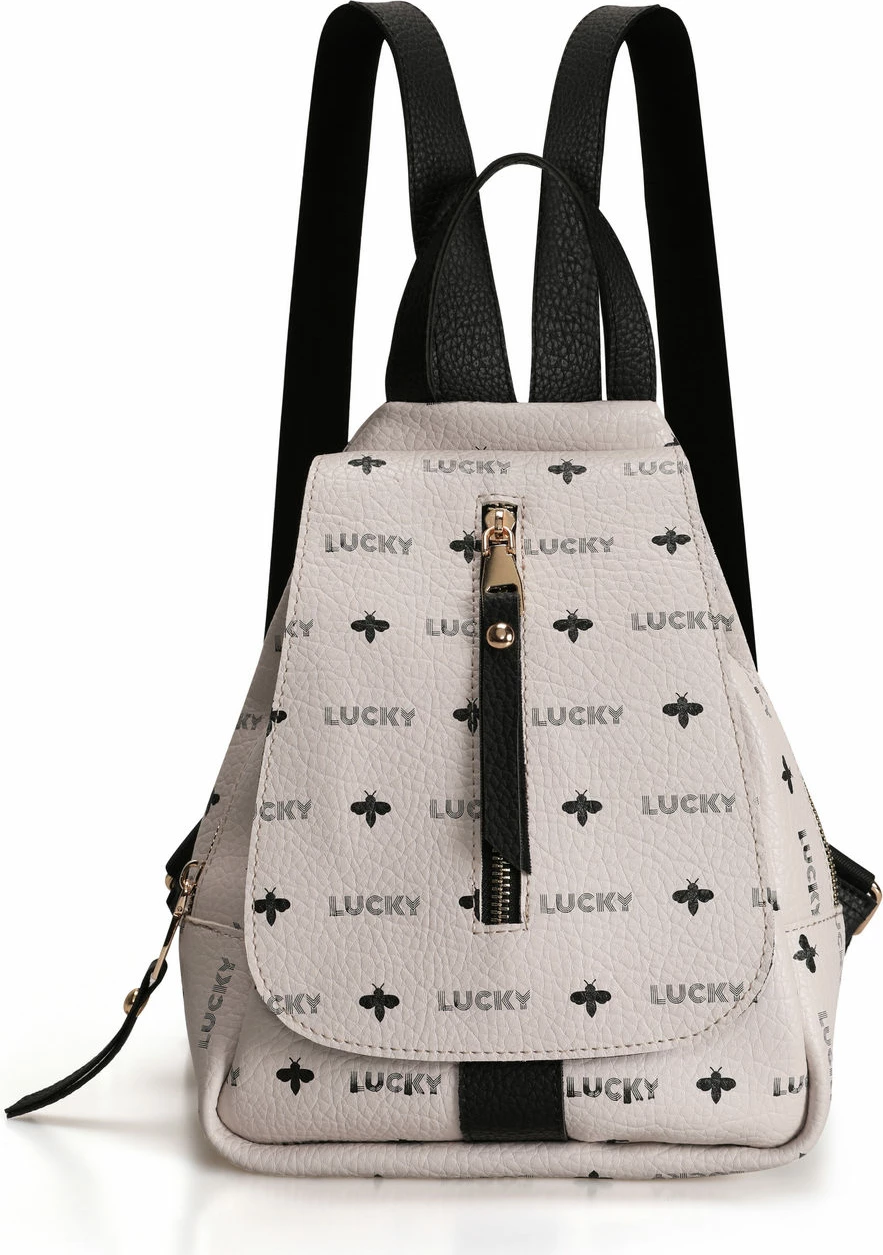 Çantë shpine Lucky Bees, 945, e bardhë