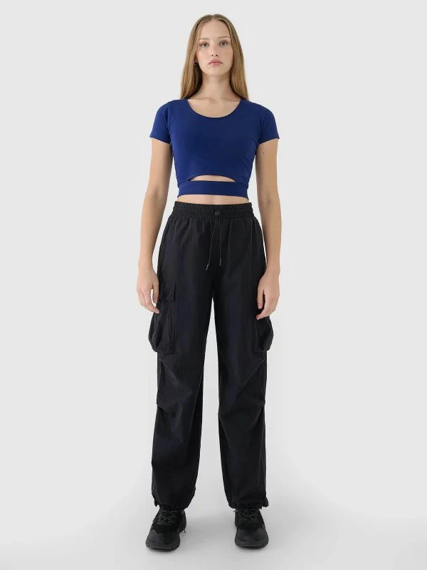 Maicë crop top për femra 4F