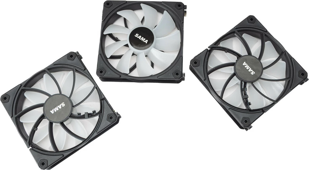 Ventilator Ftohës Për Kompjuter SAMA UF1203W/B