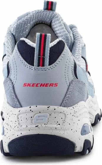 Atlete për femra Skechers, blu dhe gri/argjendtë