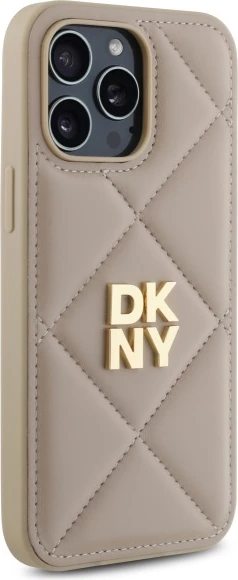 Mbështjellës DKNY për iPhone 14 Pro Max, Bezhe