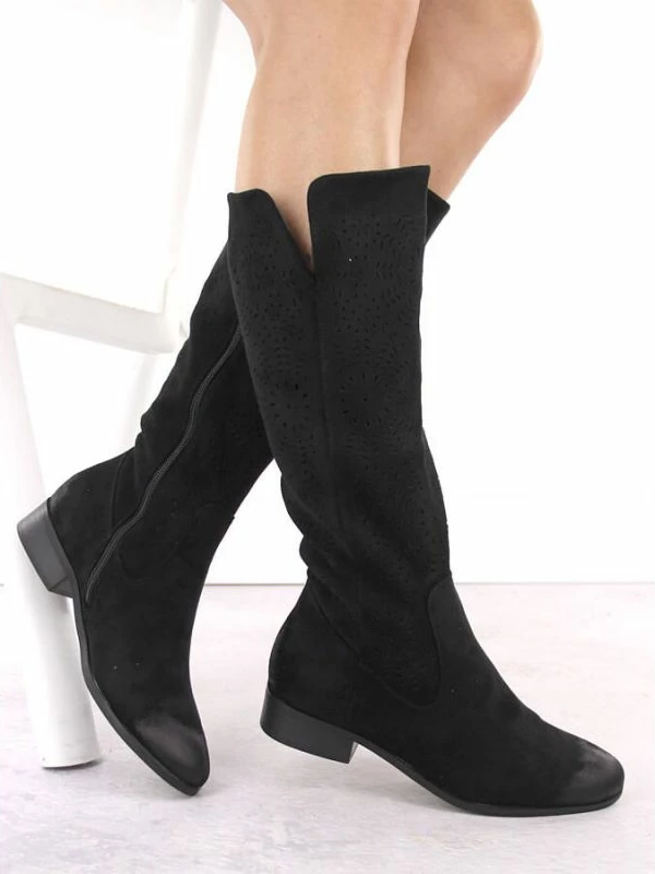 Çizme Potocki për femra, të zeza