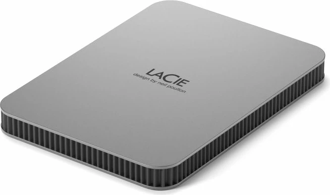 Hard disk i jashtëm LaCie STLR2000400 2TB USB-C me enkriptim AES-256, Space Grey