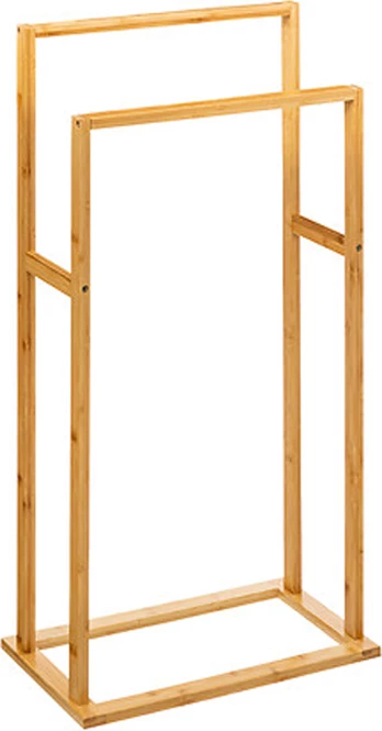 Mbajtës për peshqira në dysheme, bambu natyral, Dasmal, 42x24.2x81.5cm