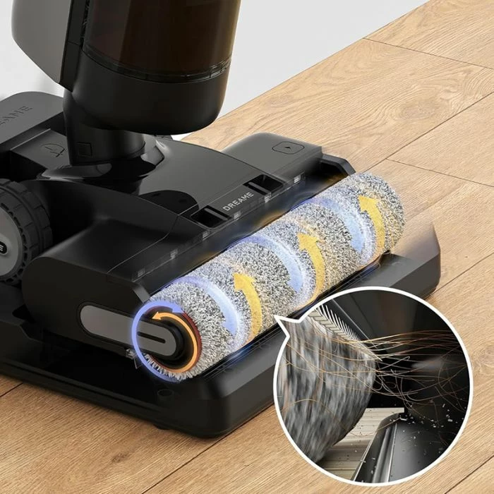 Fshesë elektrike vertikale wet-dry DREAME H13 Pro 18 000 Pa, vetëpastrim, tharje me ajër të ngrohtë