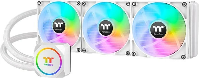 Ftohës uji Thermaltake TH420 ARGB Sync, për CPU, ngjyrë e bardhë