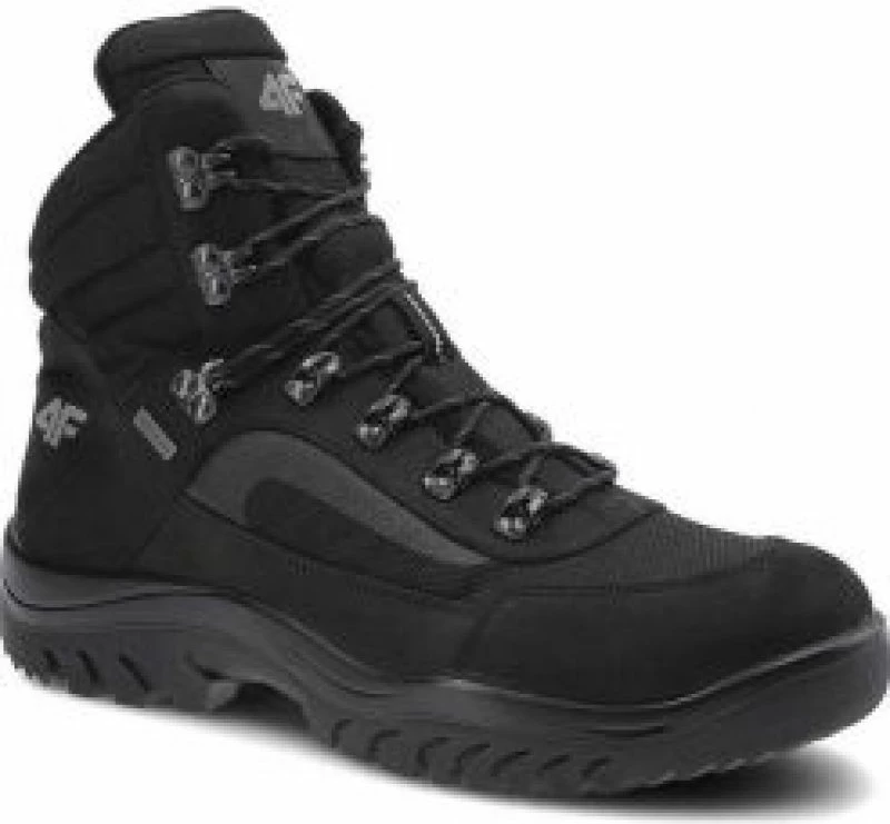 Këpucë turistike për meshkuj 4F, të zeza