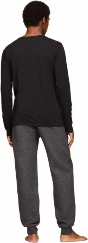 Maicë me mëngë të gjata Tommy Hilfiger për meshkuj, të zeza