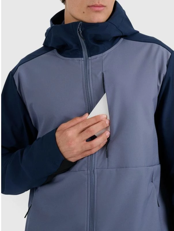 Jakne softshell për meshkuj 4f, e zezë