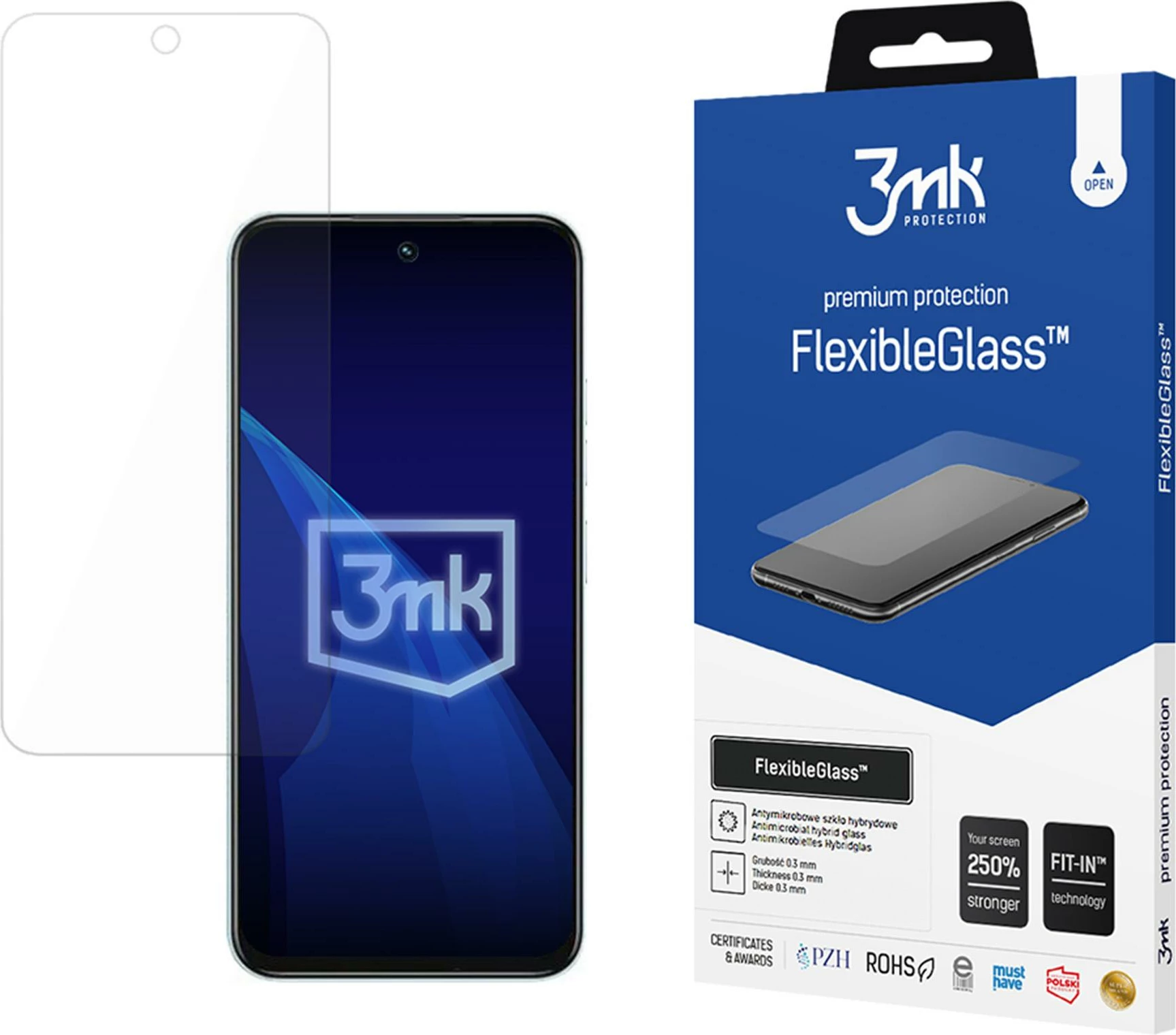 Mbrojtës ekrani 3mk FlexibleGlass për Tecno Spark 30 5G