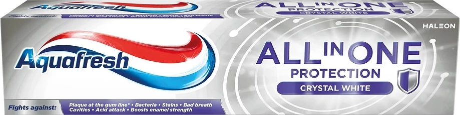 Pastë dhëmbësh Aquafresh All In One Protection Crystal White 75ml