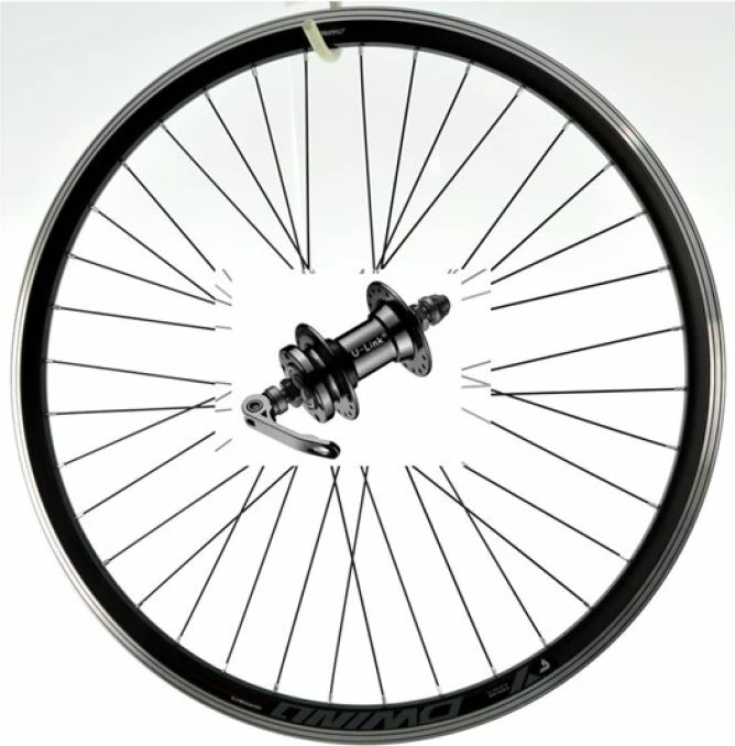 Rrotë përpara biçiklete Yakimasport, e zezë