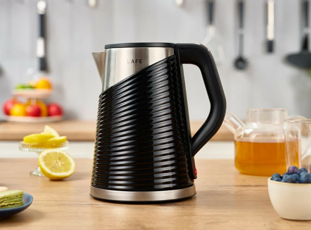 Zierëse uji elektrike, Lafe, LAFCZA47468, 1.8 L, 1800 W, e zezë/inoks