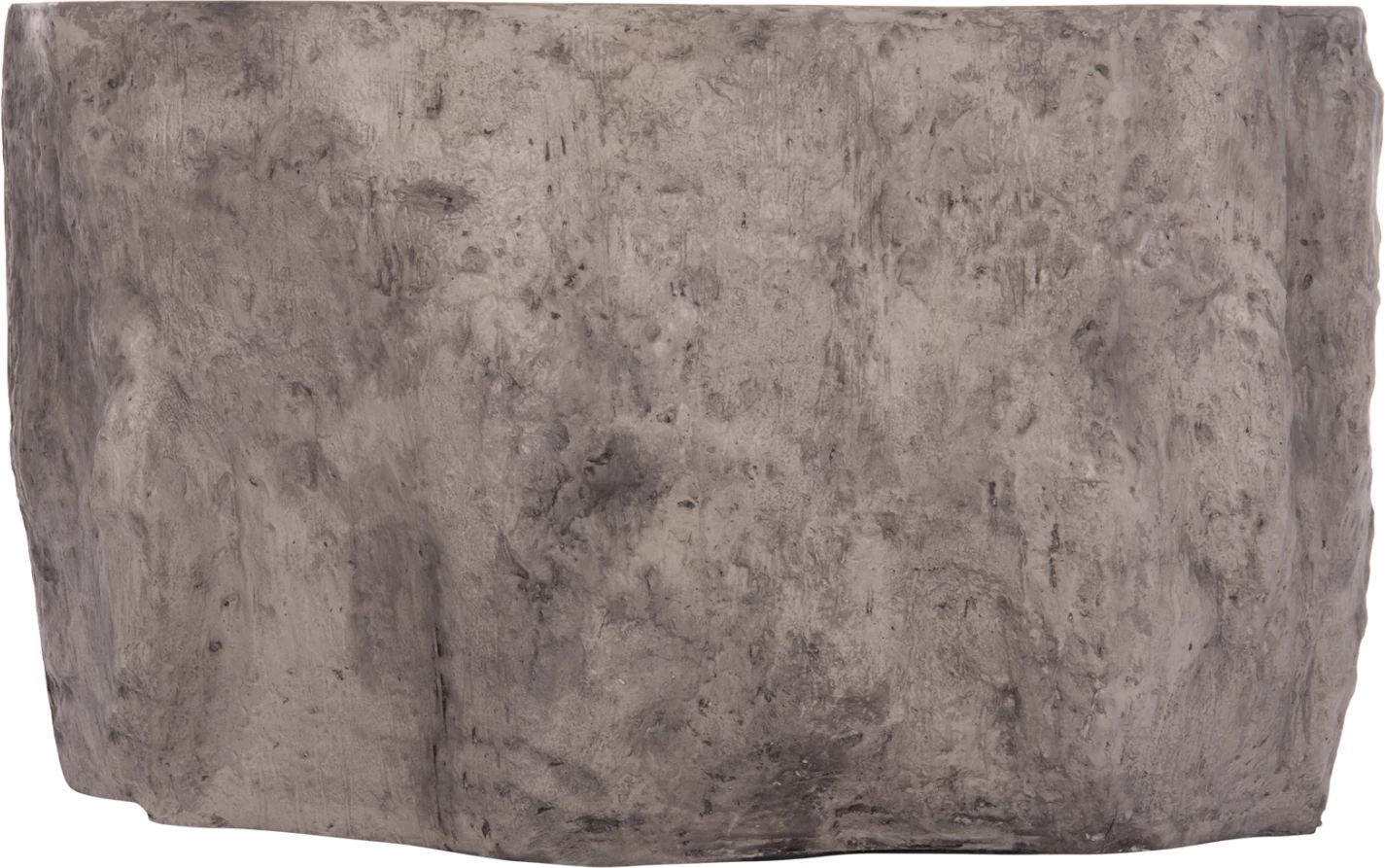 Konsolë INTERON, formë shkëmbi, fibër-cement, ngjyrë gri, 120x50x71cm