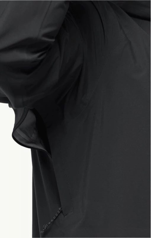 Jakne Jack Wolfskin për meshkuj, e zezë