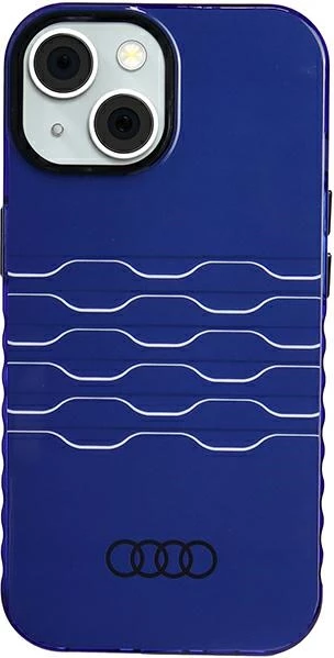 Mbështjellës Audi IML MagSafe për iPhone 15/14/13, Blu