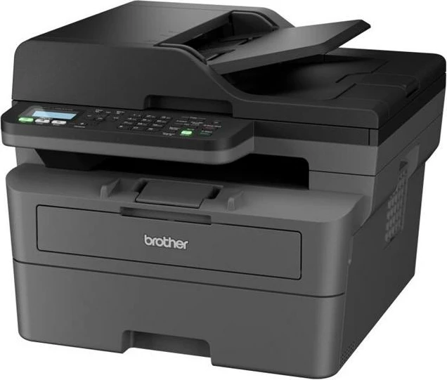 Printer multifunksional, Brother, MFC-L2800DW (MFCL2800DWRE1), laser mono, Wi‑Fi, Duplex, ADF, USB 2.0, bardh e zi
