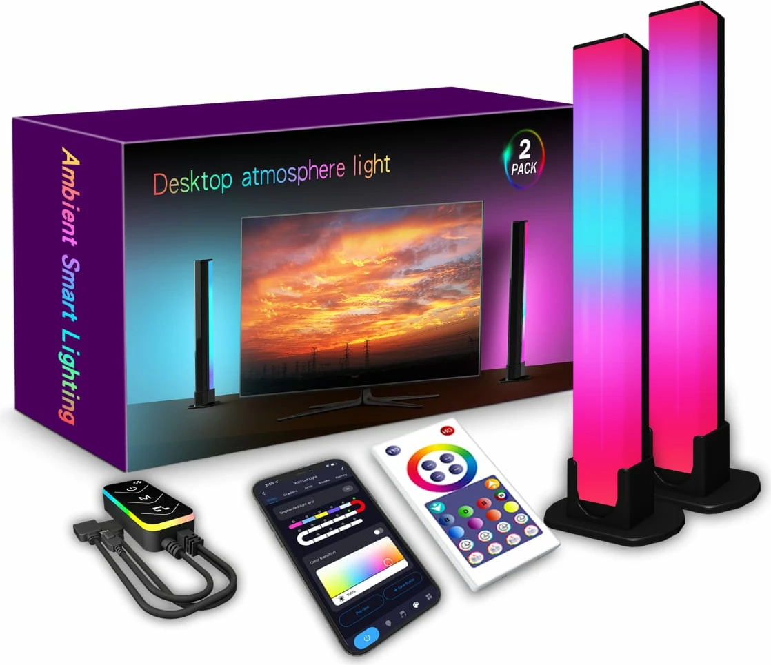 Llambë për tavolinë TRIBE, RGB, 7.5x30 cm