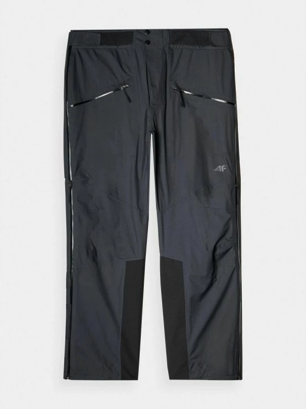 Pantallona ski touring për meshkuj 4F, të zeza