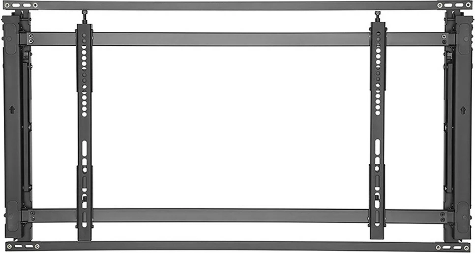 Mbajtës muri për TV Maclean MC-845, për video wall, 46-52 inç, Metal, i zi