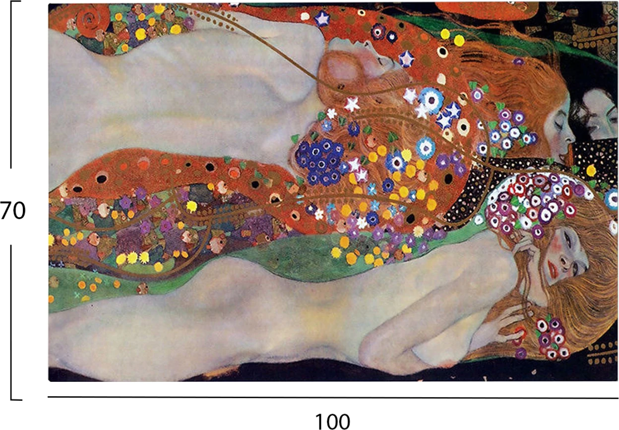 Pikturë muri GOBI, kanavacë e printuar, 100x3x70cm