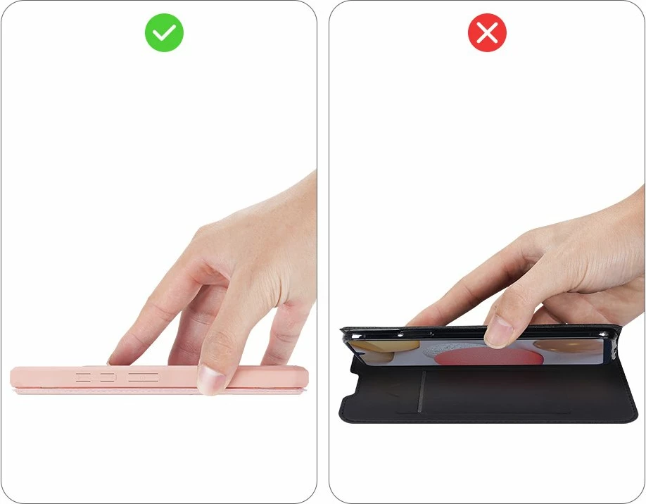 Mbështjellës Dux Ducis Skin X për Samsung Galaxy A42 5G, rozë