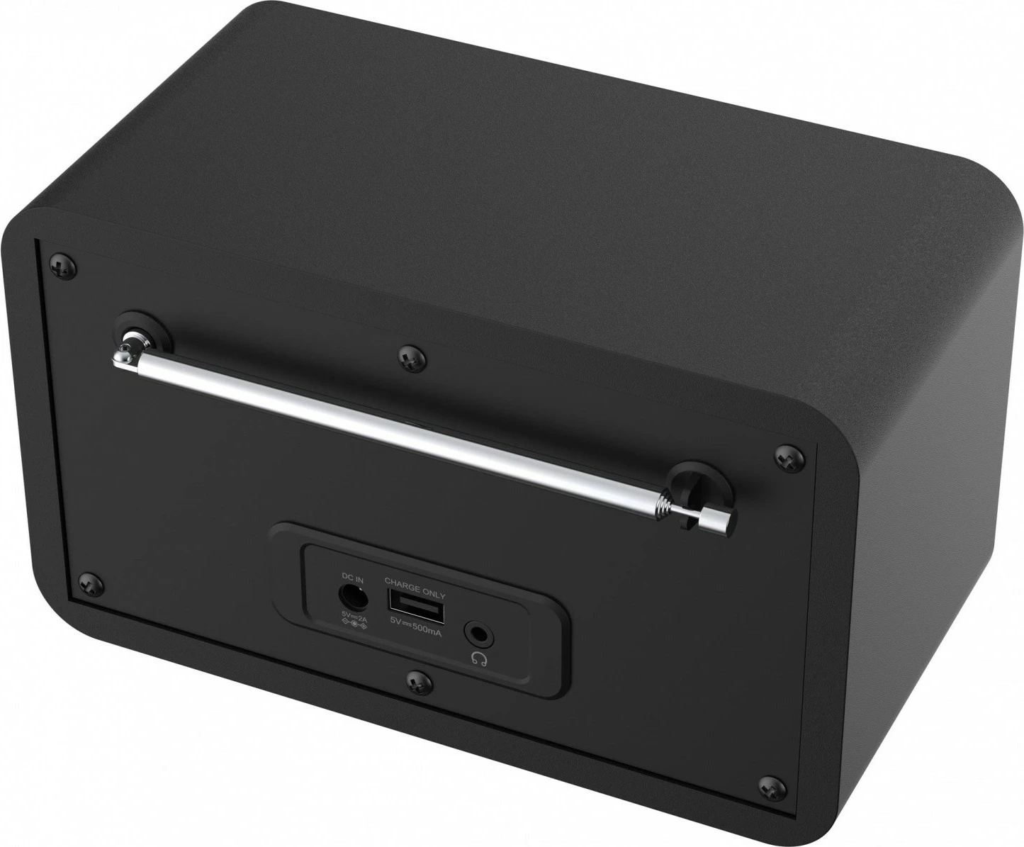 Radio interneti Sencor SIR 5100WDB, 4W, WiFi, FM, DAB+, USB, LCD i madh, e zezë