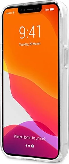 Mbështjellës Karl Lagerfeld KLHCP13XCTR për iPhone 13 Pro Max 6.7", transparent Choupette Head