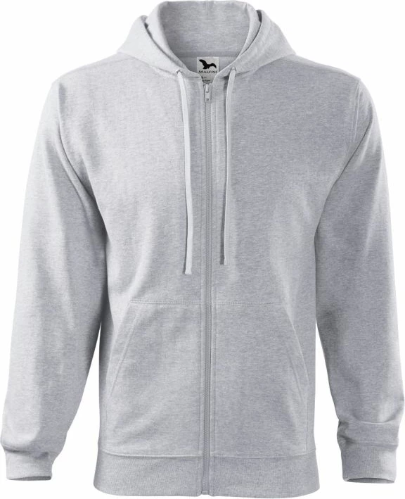 Duks me zinxhir Malfini Trendy për meshkuj, ngjyrë gri