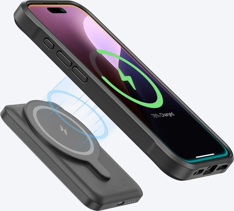 Mbështjellës AmazingThing Titan Max për iPhone 16 Plus, 1500D fibra aramidi, zi