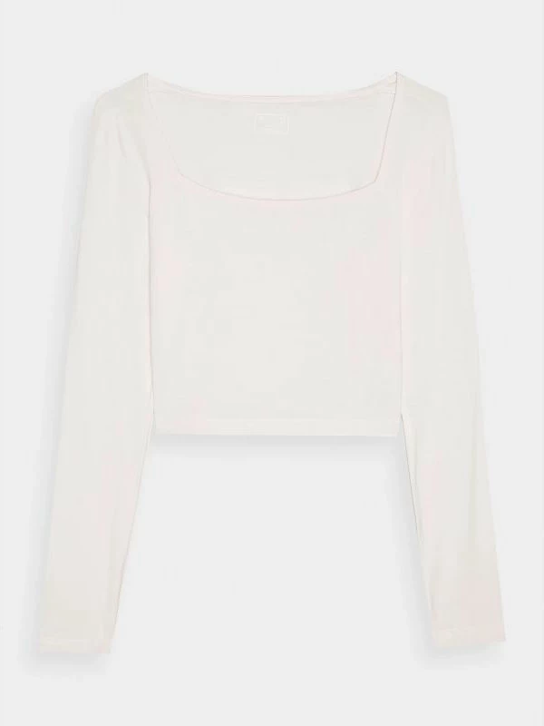 Maicë me mëngë të gjata slim 4f për femra