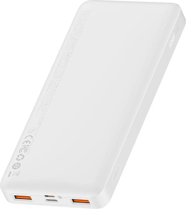 Powerbank Baseus Bipow 10000mAh, 20W, e bardhë