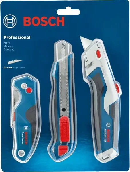 Set thika dore Bosch Professional 3 copë, blu