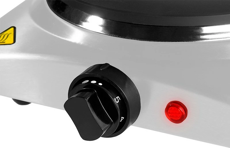 Sobë elektrike Lafe KEW001, 1500W, një pllakë, e bardhë