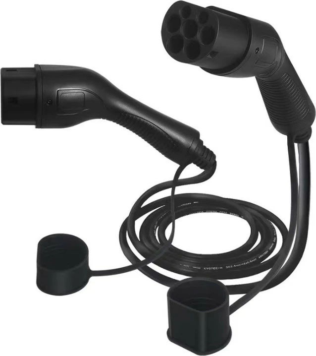 Kabllo karikimi Defenzo Lineo AC7, 5 metra, për vetura elektrike/hybride, e zezë