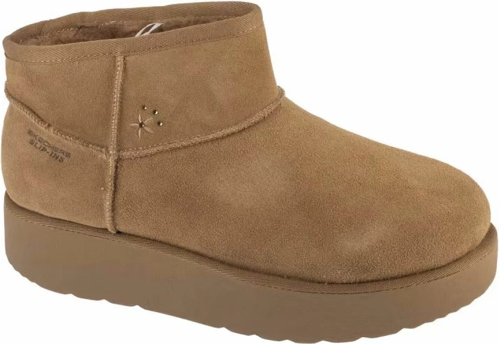 Çizme për femra Skechers, chestnut