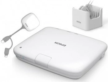 Sistem prezantimi pa tela, Epson, ELPWP20 (V12HA42040), HDMI Wi‑Fi deri 4 pajisje, e bardhë