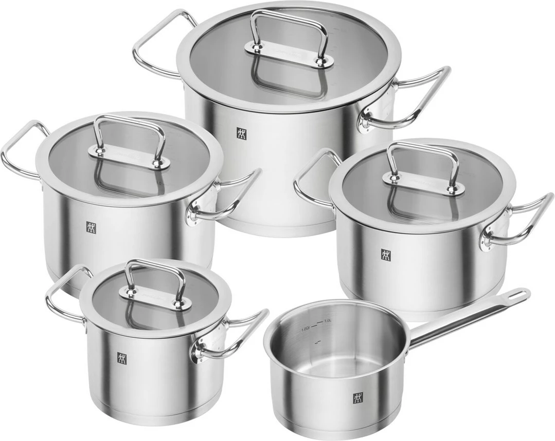 Set me 5 tenxhere Zwilling Pro 65120-005-0, çelik inox