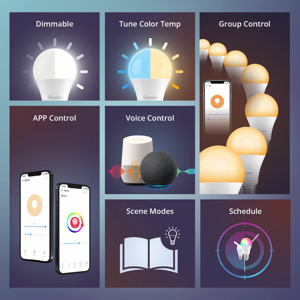 Llambë Smart SONOFF B05-BL-A60