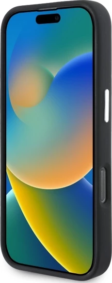 Mbështjellës Mercedes MEHMP16L23SUVSK për iPhone 16 Pro 6.3", silikon, MagSafe, zi