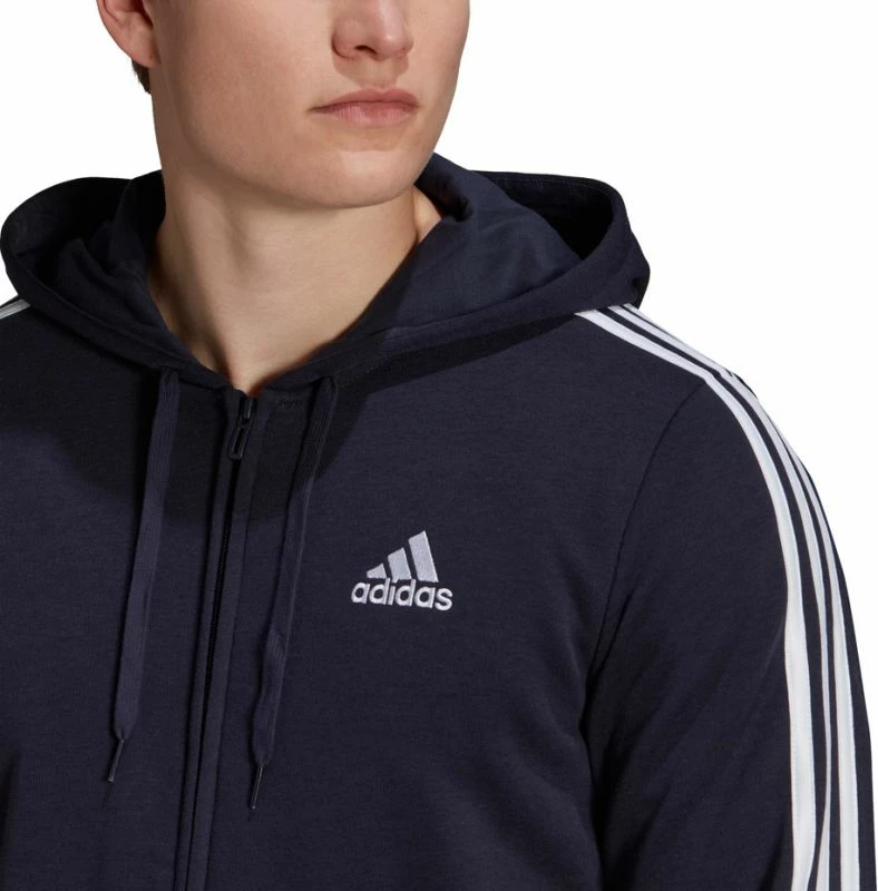 Duks me kapuç adidas për meshkuj, blu marin