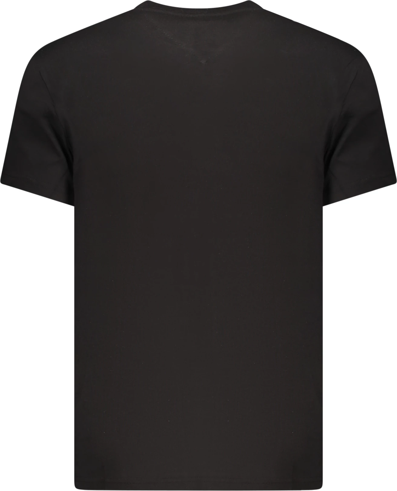 Maicë për meshkuj TOMMY HILFIGER me mëngë të shkurta, e zezë