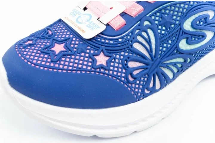 Atlete për fëmijë Skechers për femra, me shkëlqim