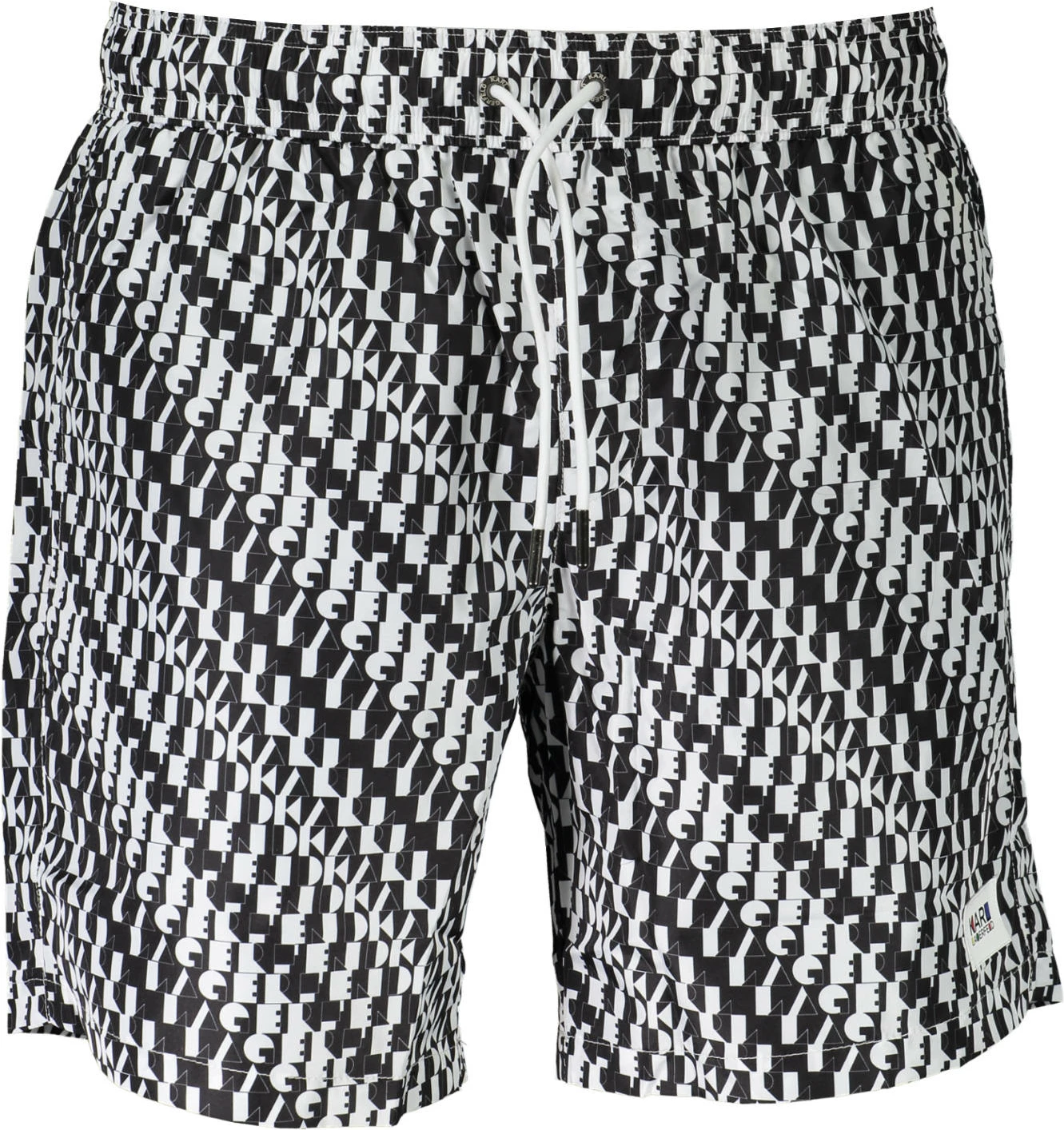 Shorce noti KARL LAGERFELD BEACHWEAR për meshkuj, të bardha